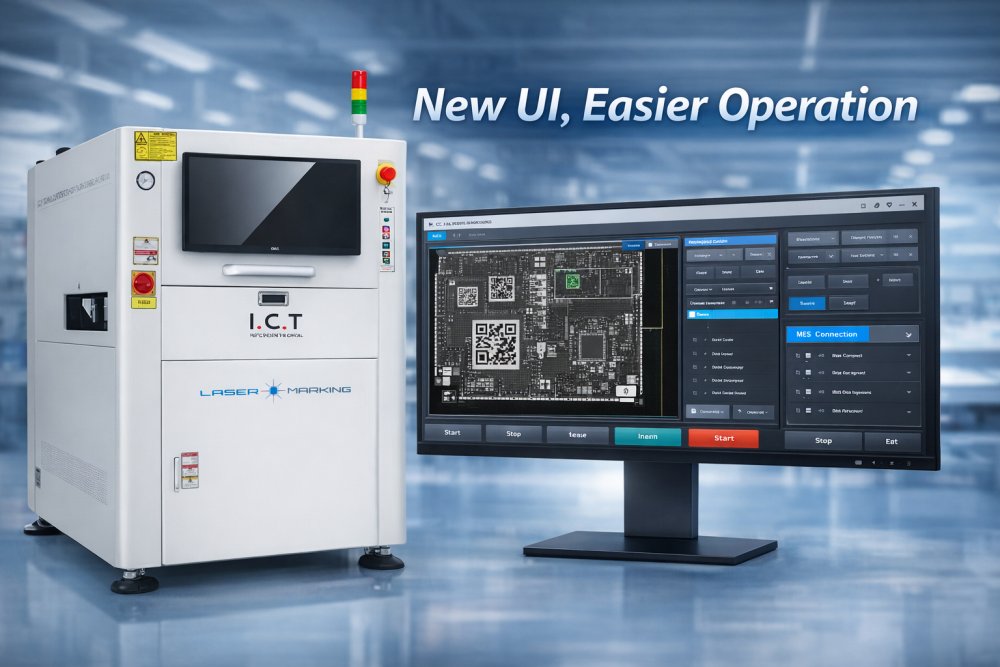 SMT laser marking machine СМТ машина за ласерско обележавање
