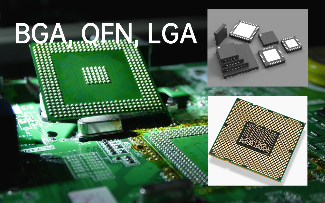 1.2 Rise of BGA, QFN, LGA-Defects Become Hidden 1.2 Пораст БГА, КФН, ЛГА дефеката постају скривени