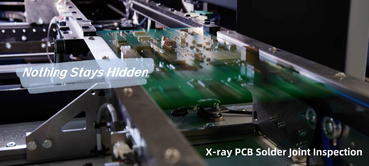 X-ray PCB solder joint inspection Рендген ПЦБ преглед лемних спојева