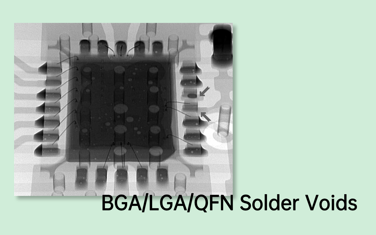 4.1 BGA:LGA:QFN Solder Voids 4.1 БГА:ЛГА:КФН празнине за лемљење
