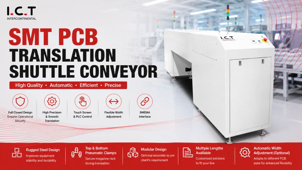 SMT PCB Translation Shuttle Conveyor Преводилац преводилаца СМТ ПЦБ-а