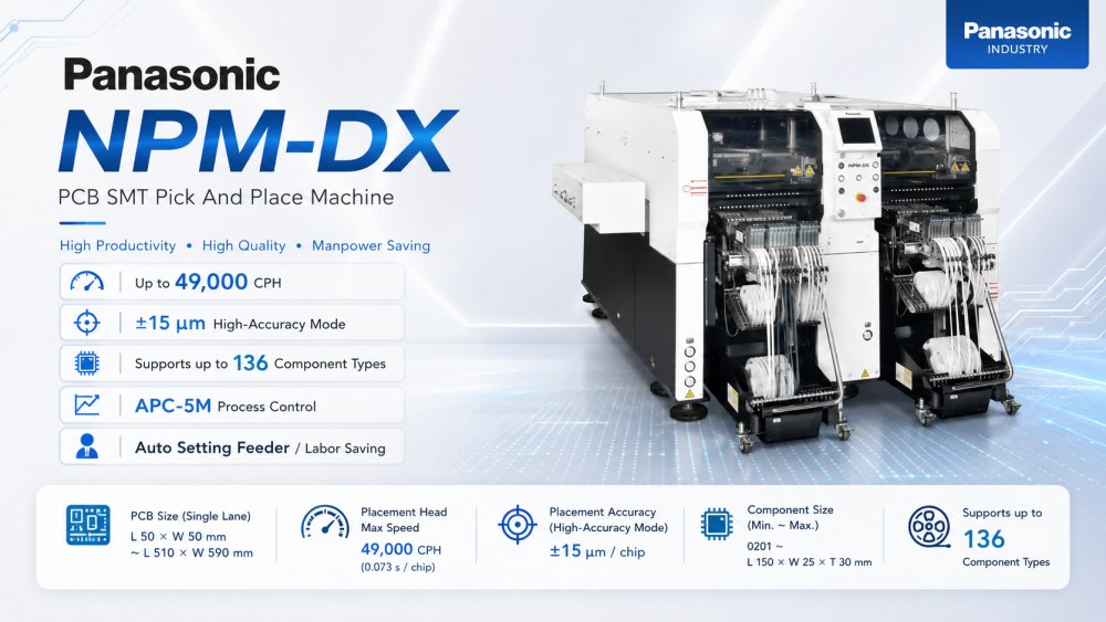 NPM-DX Panasonic Pcb Smt Pick And Place Machine НПМ-ДКС ПАНАСОНИЦ ПЦБ СМТ ПИЦК АНД МЕШКА