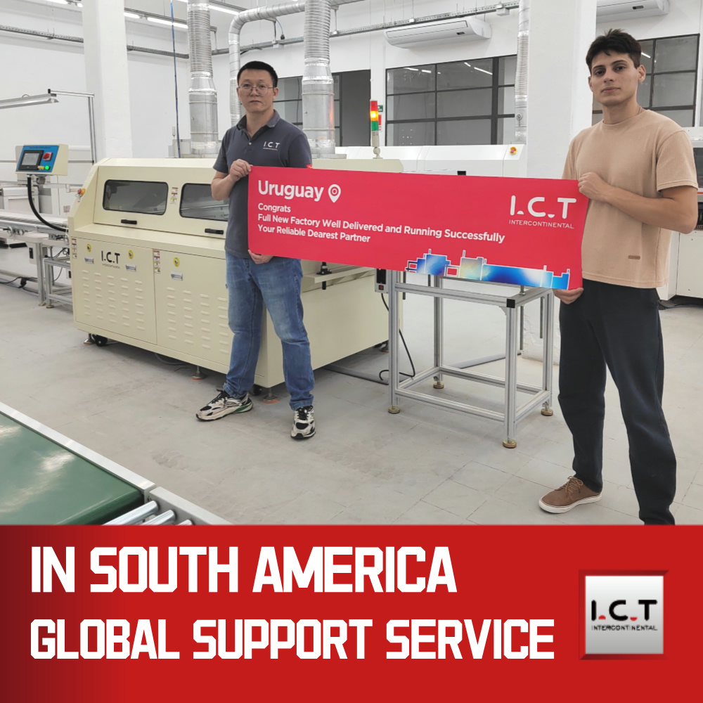 ИЦТ | СМТ ДИП Ваве лемљење машина ПЦБ талас лемљење систем