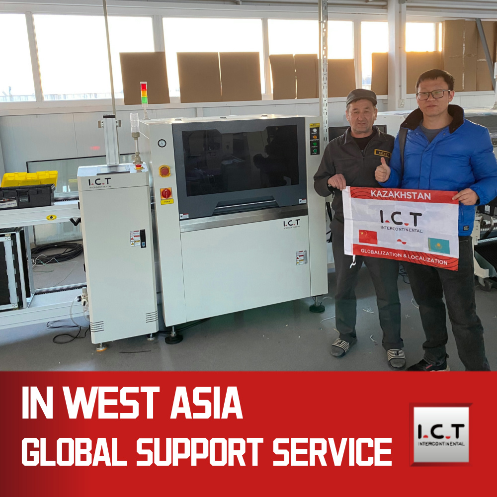 ИЦТ | СМТ повезујући транспортер систем плоча Слагач транспортер фабричка цена