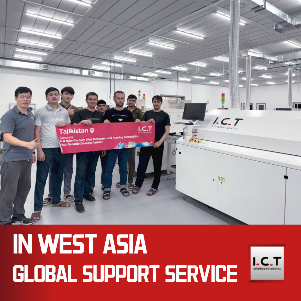 ИЦТ | ЕТА СМТ ЛЕД специјални вакуум термални профилер рефлов машина