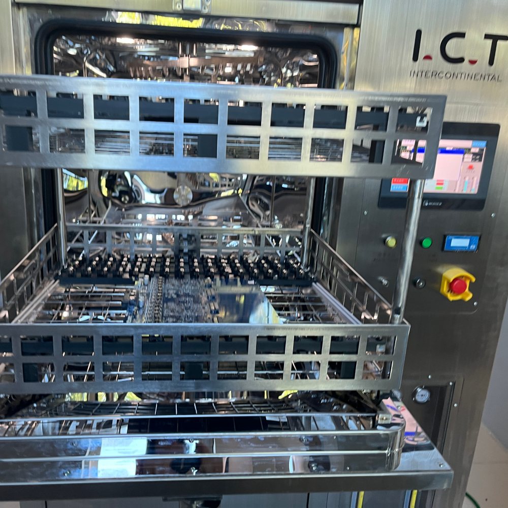 ИЦТ професионална флексибилна машина за чишћење ПЦБ-а СМТ монтажа ЛЕД плоча за чишћење