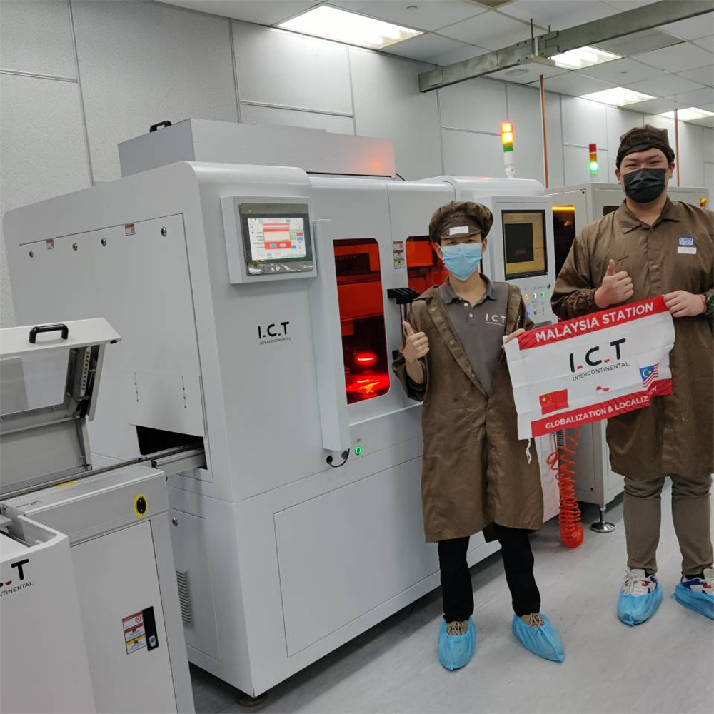 ИЦТ | Аутоматска машина за ласерско сечење ПЦБ система за сингулацију подлоге