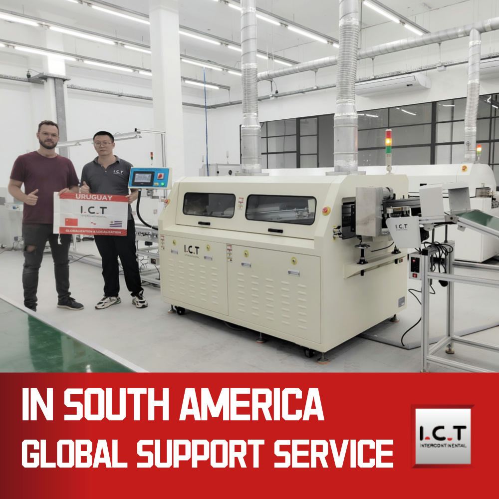 ИЦТ | СМТ ДИП машина за таласно лемљење без олова | ИЦТ-В2