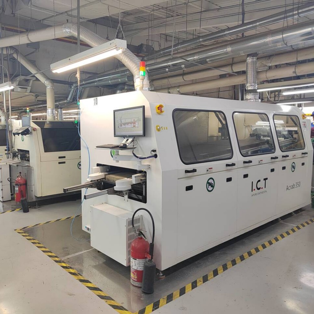 ИЦТ-Ацраб450 | Машина за лемљење азотним таласом у ДИП линији