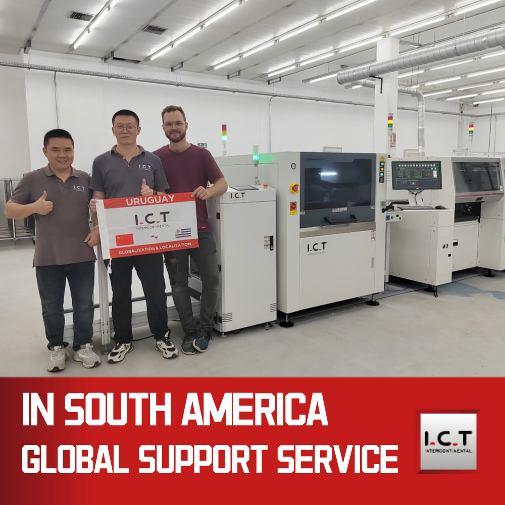 ИЦТ | Потпуно Смт Лемна паста Лед Лигхт Аутоматска машина за штампање за лемљење штампача