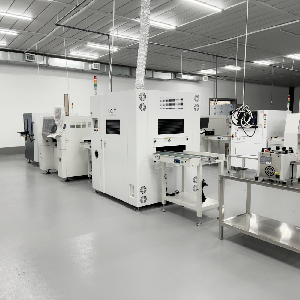 ИЦТ-Д1200 | Онлине машина за дозирање млаза за СМТ линију