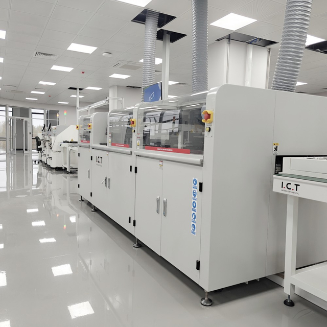 ИЦТ-СС550 | Потпуно аутоматска онлајн машина за селективно таласно лемљење 