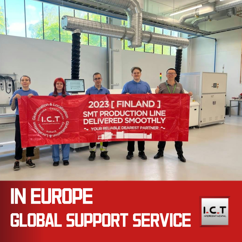 ИЦТ | Стандардна аутоматска машина за штампање у спреју са шаблоном за лемну пасту СМТ