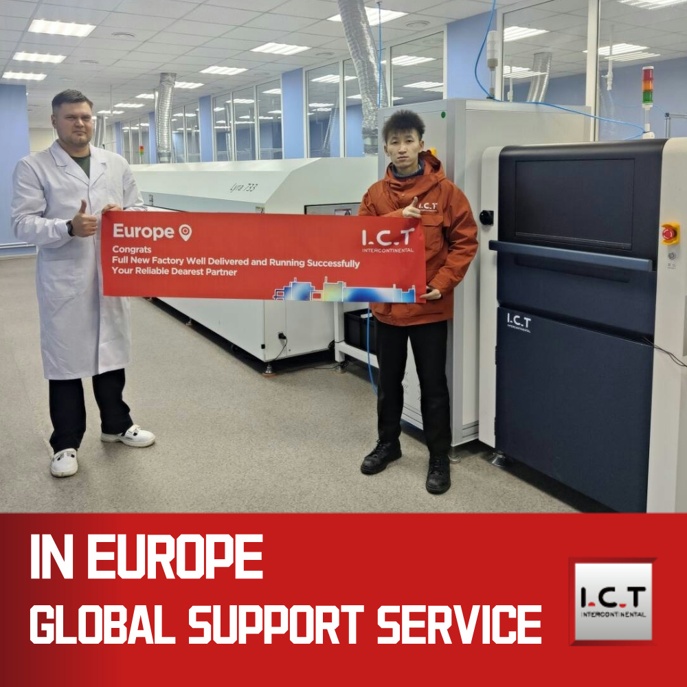 ИЦТ-АИ-4540 | Визуелни оптички систем ДИП Инвертована камера Онлине АОИ машине