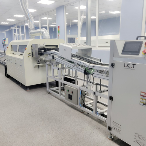 ИЦТ | Машина за лемљење таласима са флуксом за велике делове ПЦБ-а 