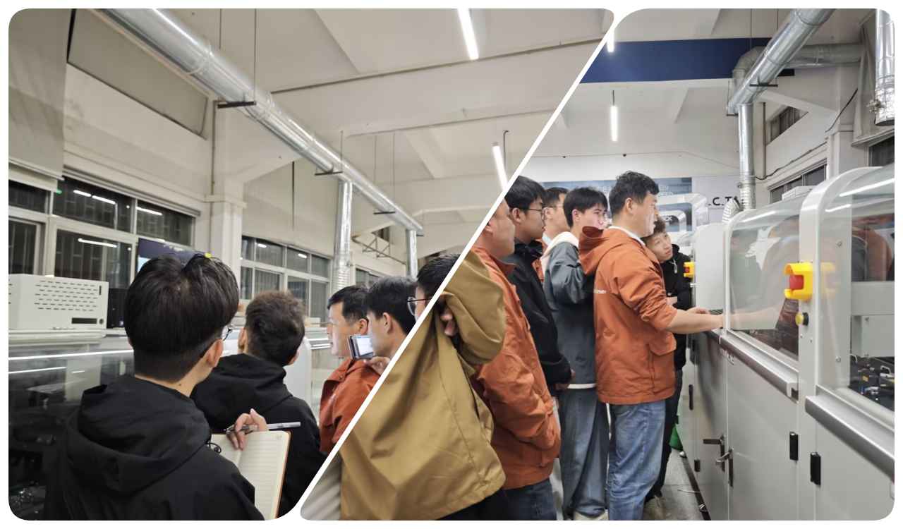 ИКТ инжењери пролазе обуку за селективно таласно лемљење