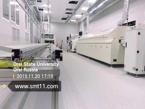 10 зона СМТ ПЦБ пећница за рефлуксовање азота