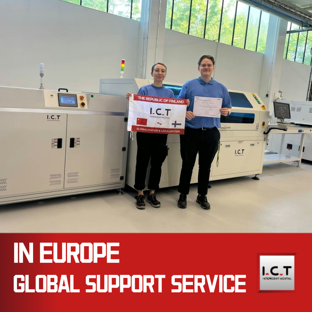  ИЦТ-1500丨СМТ Аутоматска машина за штампање шаблона на штампаној плочи