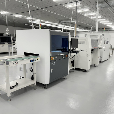 ИЦТ-Д1200 | Онлине машина за дозирање млаза за СМТ линију
