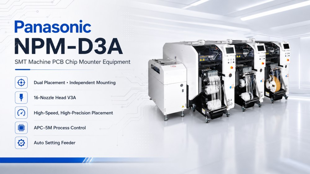 NPM D3A Panasonic Chip Mounter НПМ Д3А Панасониц чип за монтажу